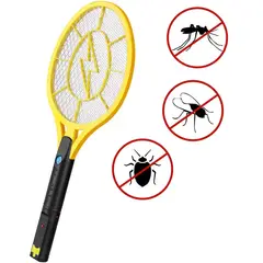 OEM - Raqueta Matamoscas Eléctrica Exterminador de Mosquitos Muy Resistencia