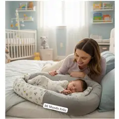 GENERICO - Nido Colecho para Bebe GRIS