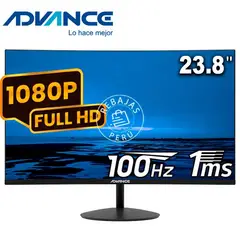 ADVANCE - Monitor Curvo ADV-2452S 24″ Full HD 100Hz 1ms VA con altavoces