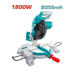 TOTAL TOOLS - Sierra Ingletadora 255MM 1800W 5300RPM Industrial - TS42152557