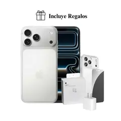 APPLE - IPhone 17 Pro Max Intelligence 256GB (eSIM) - Silver + Combo de Regalo