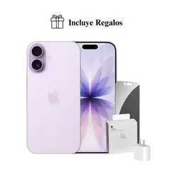 APPLE - Apple iPhone 17 Apple Intelligence 256GB (eSIM) - Lavander + Combo de Regalo
