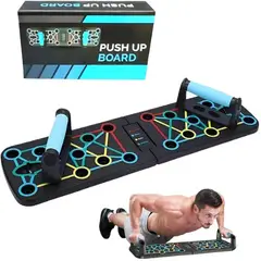 SUN - Tablero Push Up Completo Planchas Flexiones abdominales