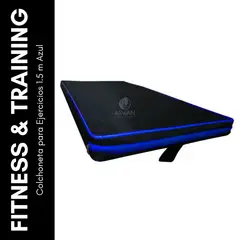 GENERICO - Colchoneta para Ejercicios 15 m Azul
