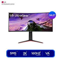 LG - Monitor Curvo 34" Gamer Ultragear 34GP63A 5MS160HZHDMI DISPLAYPORT