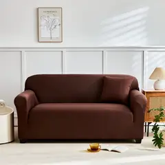 GENERICO - Funda De Muebles 3-2-1 Con 6 Cojines - Color Marron