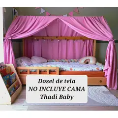 GENERICO - NO INCLUYE CAMA Dosel Casa montessori