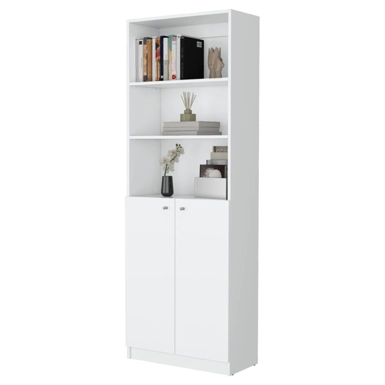 Estante 2 Puertas Fm-020B - Blanco
