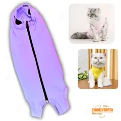 GENERICO - FAJA POST OPERATORIA MASCOTA-PERRA-GATA TALLA XXXL-LILA