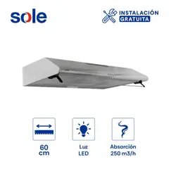 Sole - Campana Extractora Sole TURE20CO 80cm