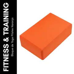GENERICO - Bloque de Yoga Pilates Naranja