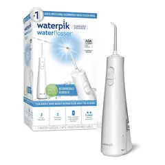 WATERPIK - Irrigador Bucal Basico Inalambrico 2 Boquilla 2 Int