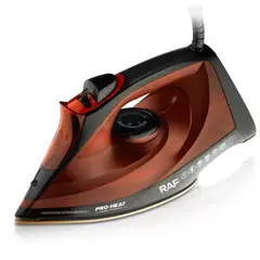 RAFF - Plancha de Vapor Pro Heat R1168R Supergliss