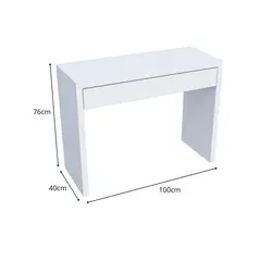 MUEBLES MACRUMO - Escritorio minimalista Auren Blanco