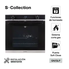 Sole - Horno Empotrable Scollection Full Touch A Gas 70L