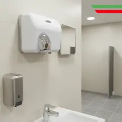 ALFANO - Secador de Manos de Acero Inoxidable Blanco 2.3 kW HD-WHITE