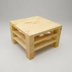 START FG - Mesa de centro de madera pino Gore Elegancia Natural