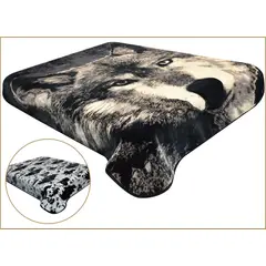 GENERICO - FRAZADAS 8 KILOS HAIRIFON - DISEÑO REVERSIBLE