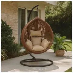 NOVAHUS - Silla Colgante de Terraza Olive