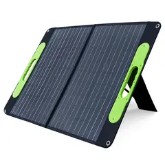 SANC - Panel Solar Portátil Plegable 100W de 18V 5A para estaciones energuia