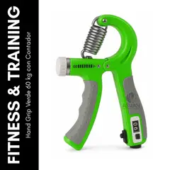 GENERICO - Hand Grip Verde 60 kg con Contador