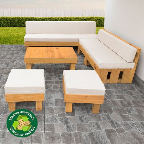 Juego de terraza Falco 6 personas con mesa Movenda