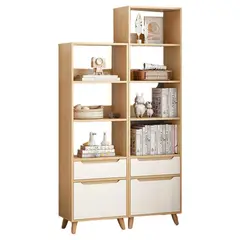 GENERICO - Combo 2 Libreros Moderno Raine Amore Home