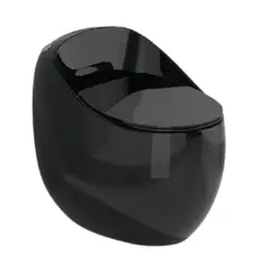 FRATELLI - INODORO ONE PIECE ZEUS OVALADO NEGRO