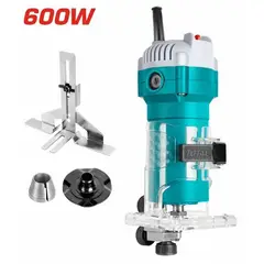 TOTAL TOOLS - Ruteadora de Palmas 600w Industrial TLT6001