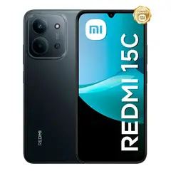 XIAOMI - Celular Xiaomi Redmi 15C 256GB 4GB Midnight Black