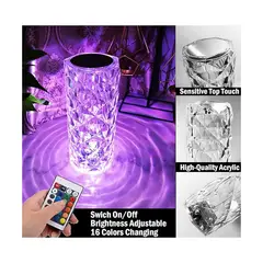 GENERICO - Lámpara Decoración Cilindro Proyector Luz 16 Colores con control