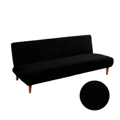 SALA FABULOSA - Funda de mueble futón - talla standard-Color Negro