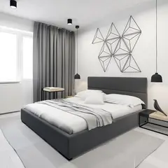 GENERICO - Cama Box Tarima Magic Grafito Queen La Industria