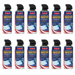 ABRO - Set De 12 Latas Aire Comprimido Abro De 400ml