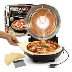 QUALITY PRODUCTS - Horno para Pizza de Encimera Eléctrica Granitestone Piezano Pizza Oven