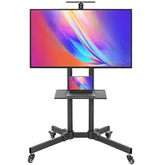 MUNDIAL - Rack Soporte Movil de Pedestal Para TV 32 a 70