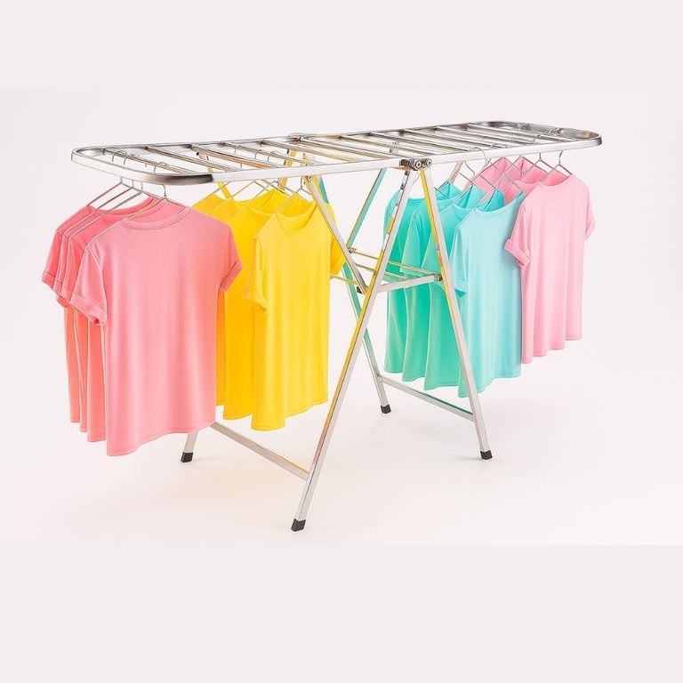 Tendedero Para Ropa Plegable de Piso