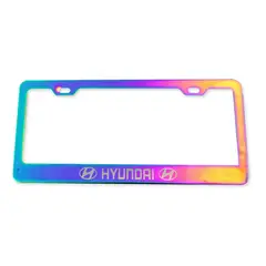 GENERICO - Porta Placa Hyundai Tornasol Auto - Camioneta