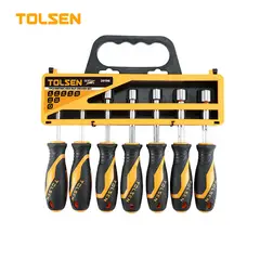 TOLSEN - JEGO DE DESTORNILLADORES HEAGONALES 7PCS 6MM-7MM-8MM-9MM-10MM-11MM-12MM