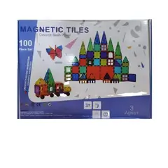 GENERICO - Bloques colores magneticas 100pcs