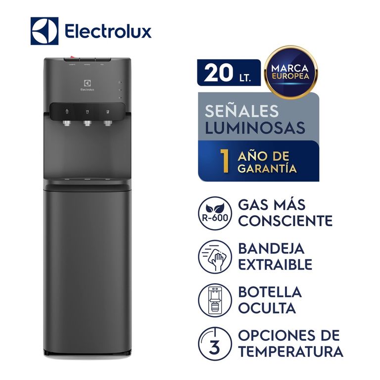 Dispensador de Agua Electrolux Pure Sense con Botellón Oculto ED30SRBL