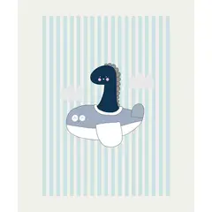 ARTE R LATTE - Artprint KIDS 7 - Cuadro de madera Vintage Moderno con vidrio 1 UNIDAD