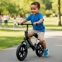 ALPHAVIL - Bicicleta de Balance para Niños Alphavil BX1 Negro