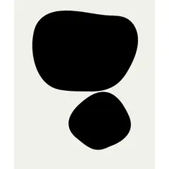 ARTE R LATTE - Artprint ABSTRACT 3 - Cuadro de madera Vintage Moderno con vidrio 1 UNIDAD