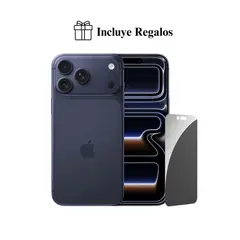 APPLE - Apple iPhone 17 Pro Max Apple Intelligence 256GB (eSIM) - Deep Blue + Regalo