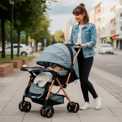 MACARENA - Coche para Bebe Macarena City Gris