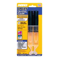 ABRO - ABRO Adhesivo Acero Epóxico Inyectable Transparente 25ml EP-300
