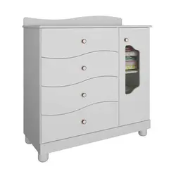 GENERICO - Comoda Premium Infantil 4Cj Jiri - Vaquita Home