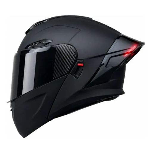 CASCO MOTO CES ABATIBLE GRIS MATE DOT ECE JIS