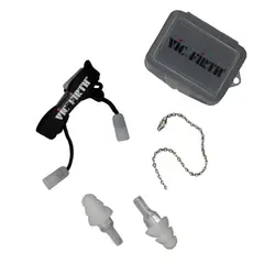 VIC FIRTH - EARPLUGS LARGE WHITE TAPON
